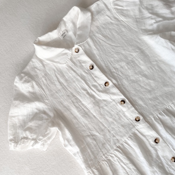 Aritzia White Midi Dress - Picture 5 of 16